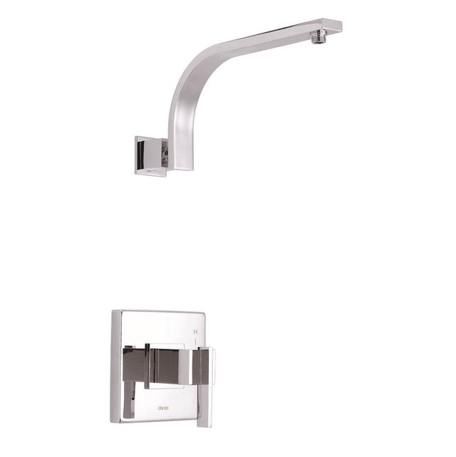 Gerber Plumbing - Sirius 1H Shower Only Trim Kit & Treysta Cartridge Less Showerhead Chrome - Chrome