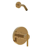 Gerber Plumbing - Parma 1H Shower Only Trim Kit & Treysta Cartridge Less Showerhead Brushed Bronze - Brushed Bronze
