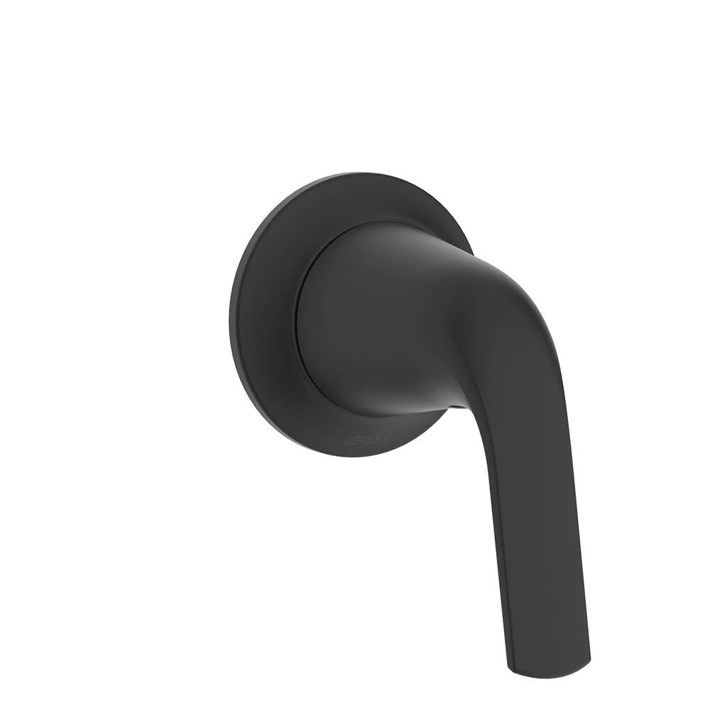 Gerber Plumbing - Lemora 1H Trim Kit for Diverter Valves Satin Black - Satin Black