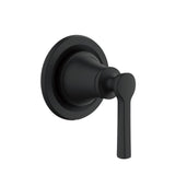Gerber Plumbing - Northerly 1H Trim Kit for Diverter Valves Satin Black - Satin Black