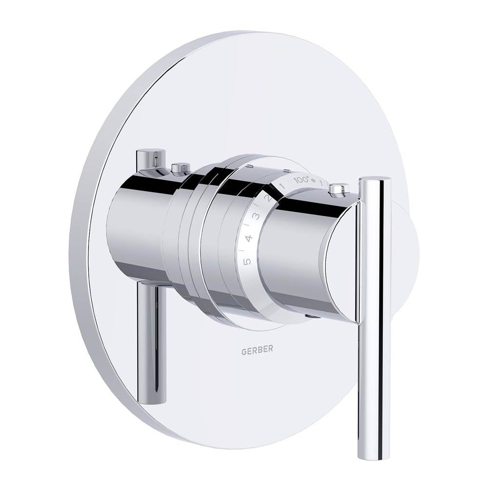 Parma 1H 3/4'' Thermostatic Valve Trim Kit Brushed Bronze