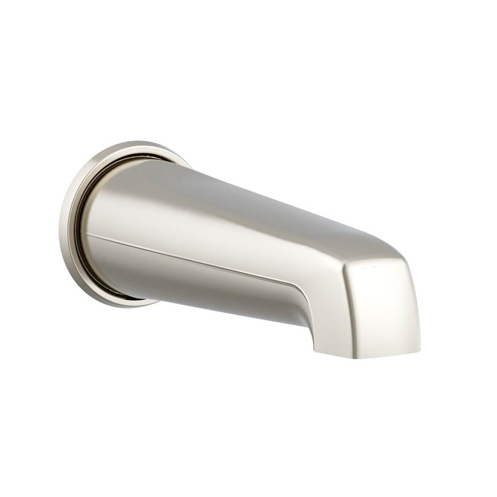 Gerber Plumbing - 8'' Wall Mount Tub Spout without Diverter Brushed Nickel - Brushed Nickel