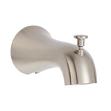 Gerber Plumbing - Draper & Vaughn Tub Spout w/ Diverter Brushed Nickel - Brushed Nickel