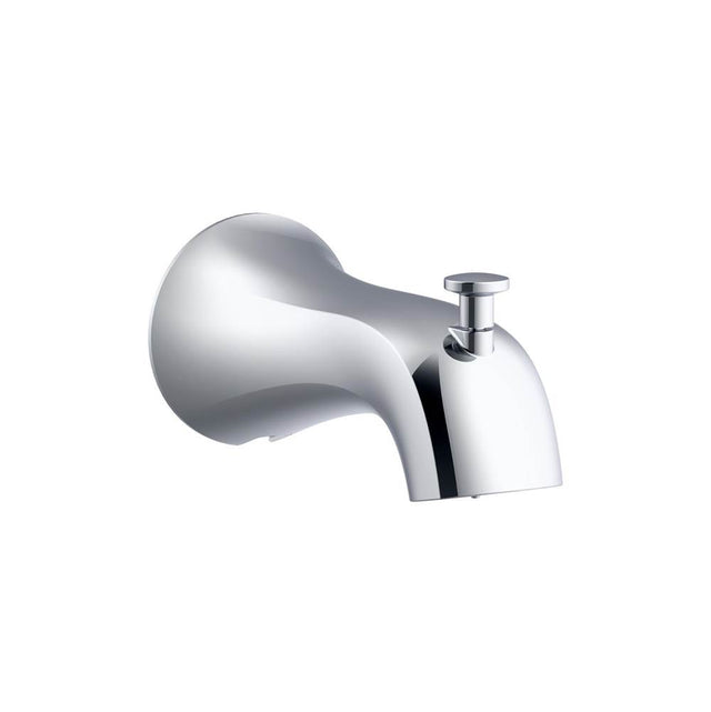Gerber Plumbing - Draper & Vaughn Tub Spout w/ Diverter Chrome - Chrome