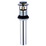 Gerber Plumbing - 1 1/4'' Metal Touch Down Drain Assembly Chrome - Chrome