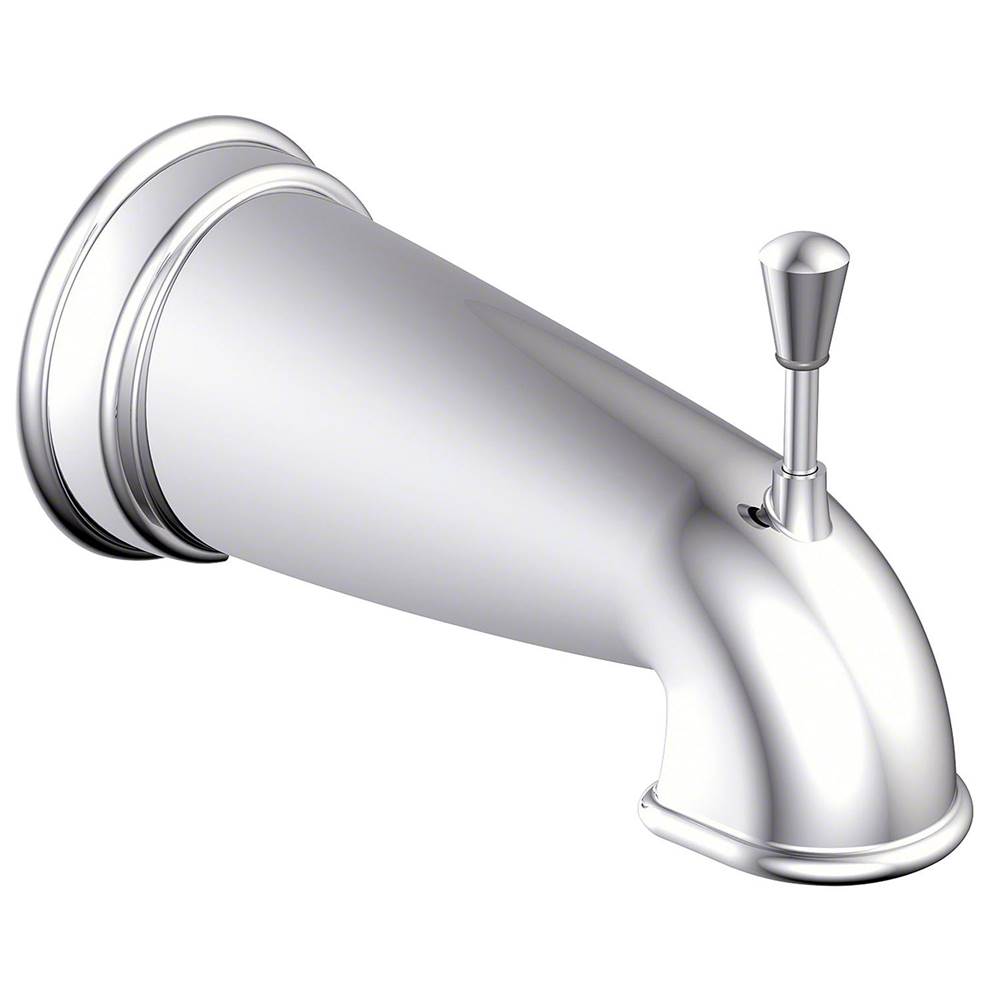 Gerber Plumbing - Tub Spout with Diverter Chrome - Chrome