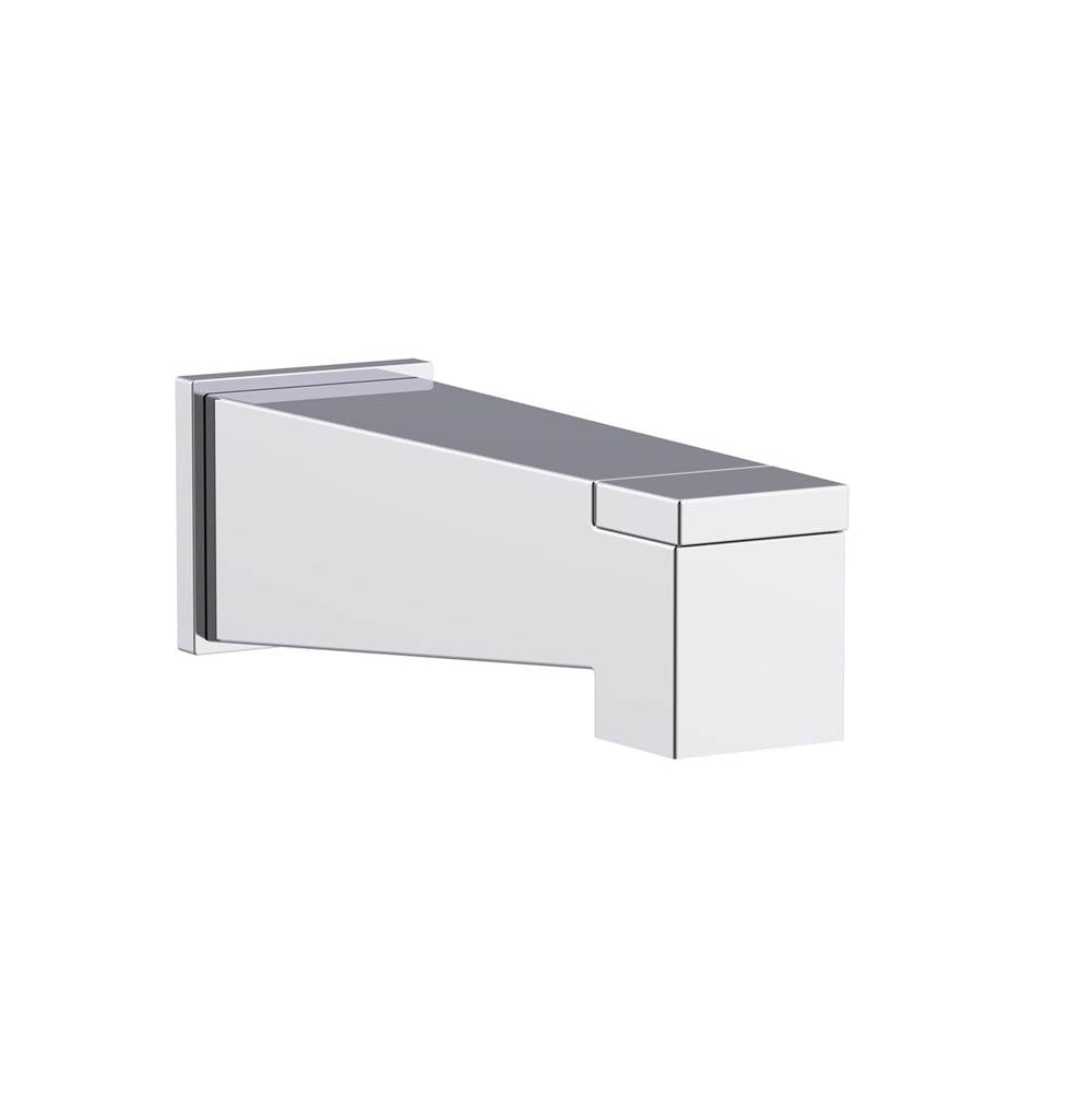 Gerber Plumbing - Mid-Town Wall Mount Tub Spout with Diverter Chrome - Chrome