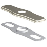Gerber Plumbing - Cover Plate Assembly for 8'' Centerset Kitchen Faucet Brushed Nickel - Brushed Nickel