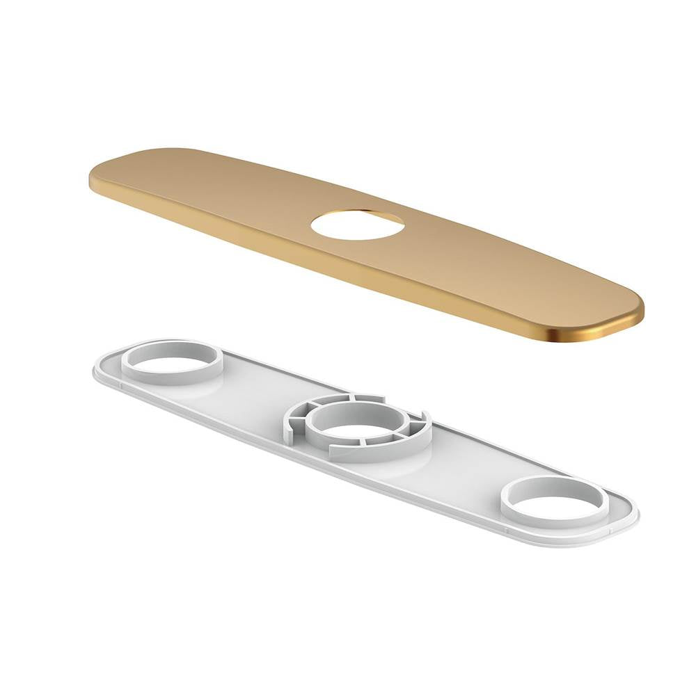 Gerber Plumbing - Cover Plate Assembly for 8'' Kitchen Faucet Brushed Bronze - Brushed Bronze