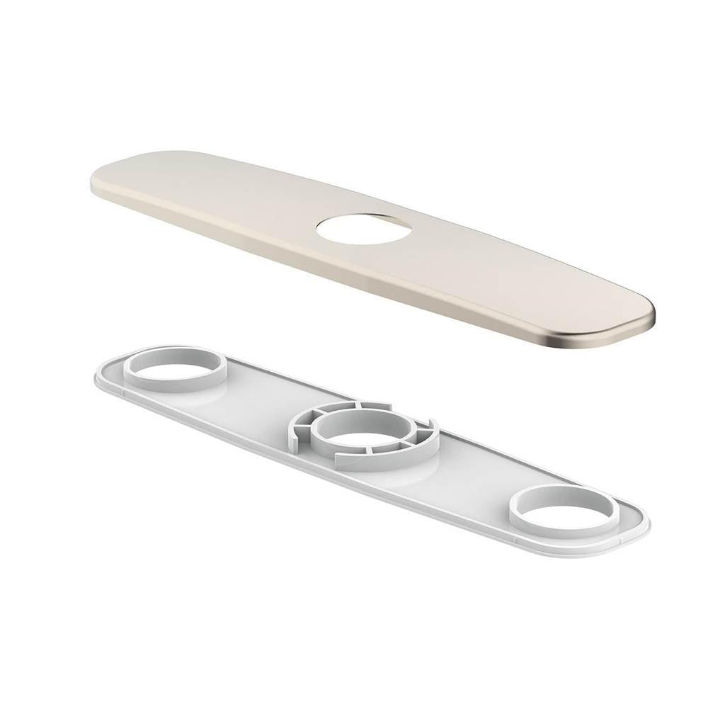 Gerber Plumbing - Cover Plate Assembly for 8'' Kitchen Faucet Brushed Nickel - Brushed Nickel