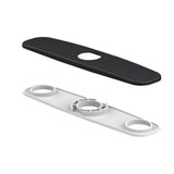 Gerber Plumbing - Cover Plate Assembly for 8'' Kitchen Faucet Satin Black - Satin Black
