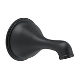 Gerber Plumbing - Opulence 6'' Wall Mount Tub Spout without Diverter Satin Black - Satin Black