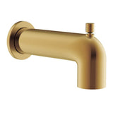Gerber Plumbing - Parma Wall Mount Tub Spout with Diverter Brushed Bronze - Brushed Bronze