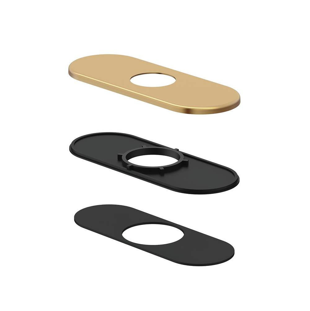 Gerber Plumbing - Cover Plate Assembly for 4'' Centerset Lavatory Faucet Brushed Bronze - Brushed Bronze