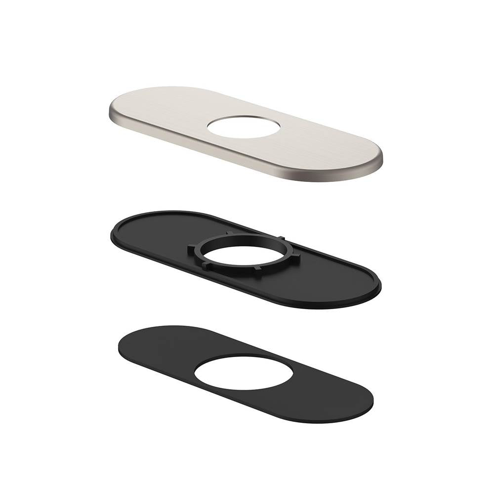 Gerber Plumbing - Cover Plate Assembly for 4'' Centerset Lavatory Faucet Brushed Nickel - Brushed Nickel