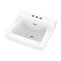 Gerber Plumbing - Plymouth Wall Hung Lav 19x17 4''CC White - White