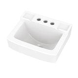 Gerber Plumbing - West Point Wall Hung Lav 14x12 4''CC White - White