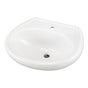 Gerber Plumbing - Maxwell Petite Ped Top 20.5''x17.75'' Single Hole White - White