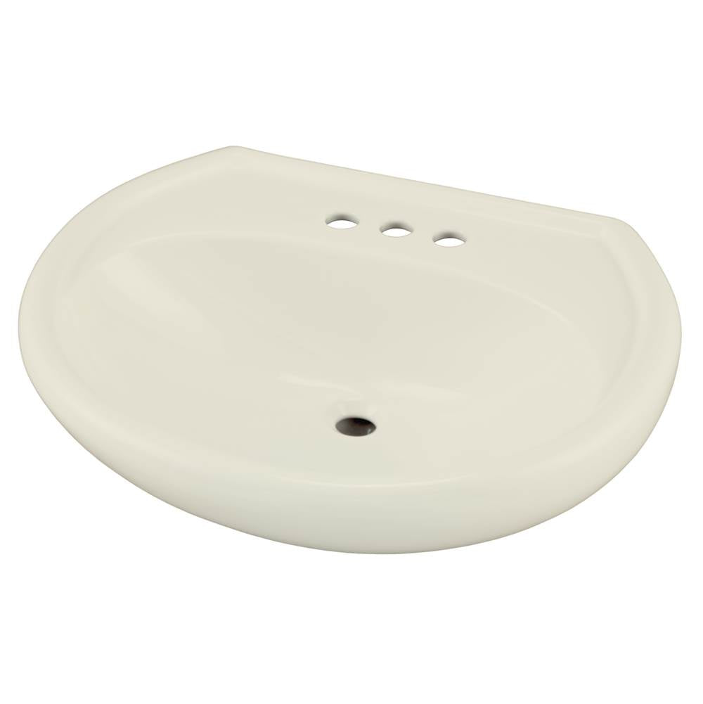 Gerber Plumbing - Maxwell Ped Top 25.2''X20.5'' 4''CC Biscuit - Biscuit