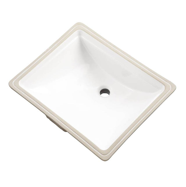 Gerber Plumbing - Logan Square Standard Undercounter Lav 20.75''x17.38'' White - White
