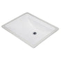 Gerber Plumbing - Logan Square Petite Undercounter Lav 18.75''x14.75'' White - White