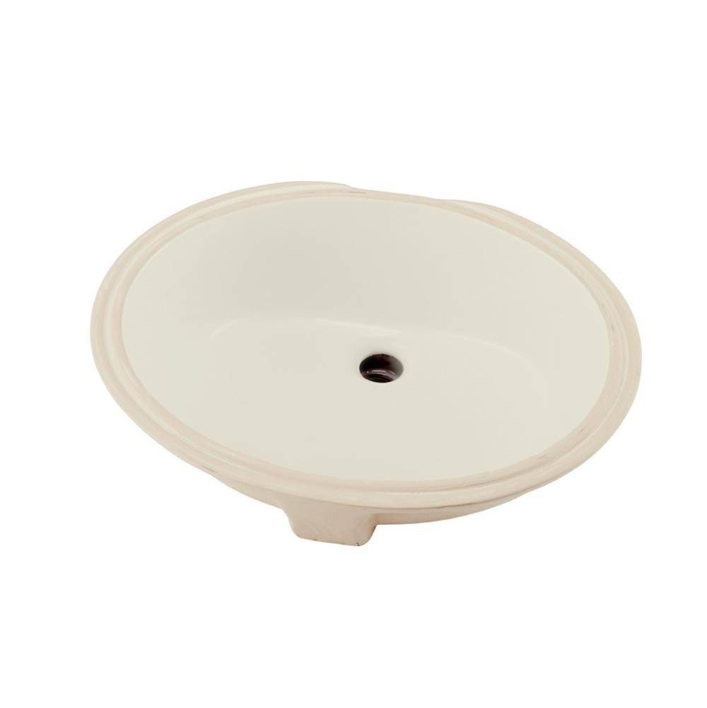 Gerber Plumbing - Luxoval Undercounter Lav 19.25''X15.75'' Biscuit - Biscuit