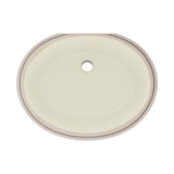 Luxoval Undercounter Lav 19.25''X15.75'' White