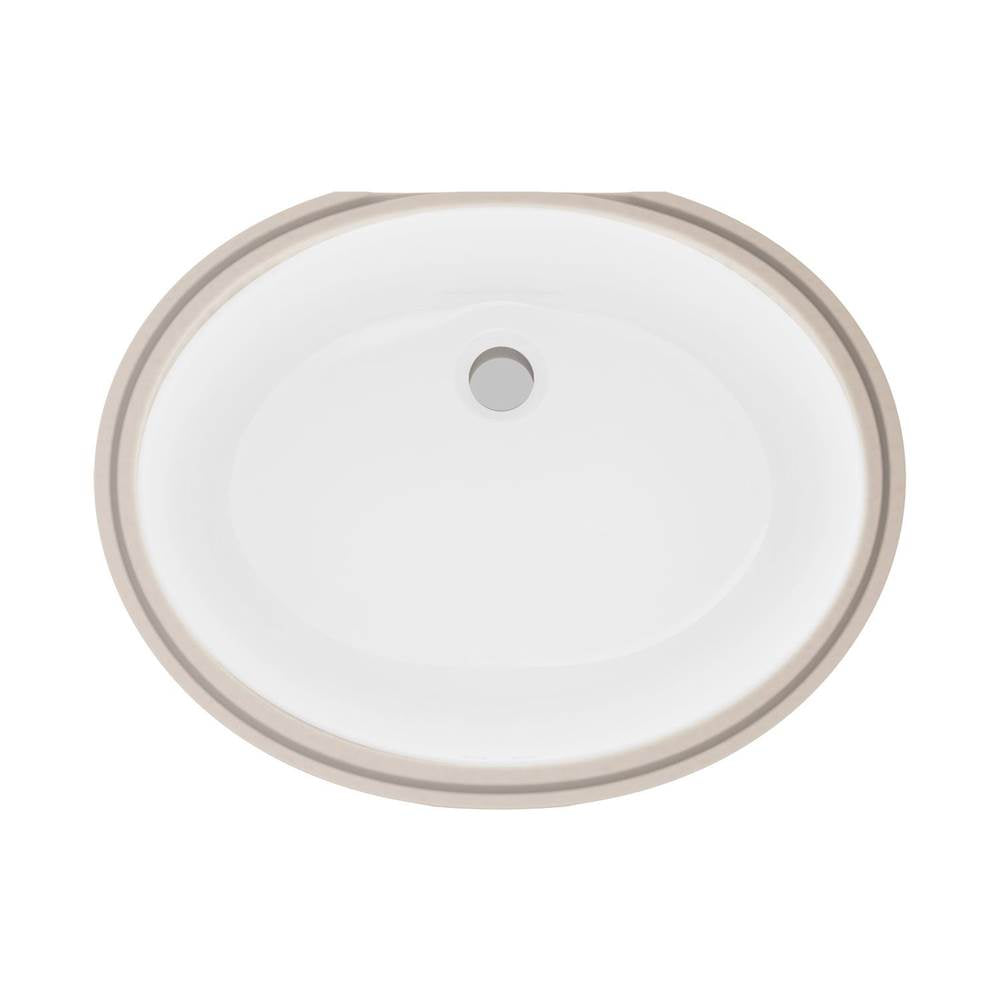 Luxoval Undercounter Lav 19.25''X15.75'' White
