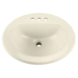 Maxwell S-Rim Lav 20''X17''Oval 4''CC in Trapezoid Carton Biscuit