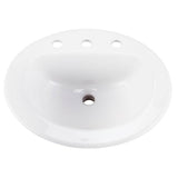 Maxwell S-Rim Lav 20''X17''Oval 8''CC in Trapezoid Carton White
