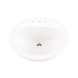 Luxoval S-Rim Lav 20x17 4''CC White