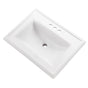 Gerber Plumbing - Logan Square S-Rim Lav 23.63''x18.13'' 4''CC White - White