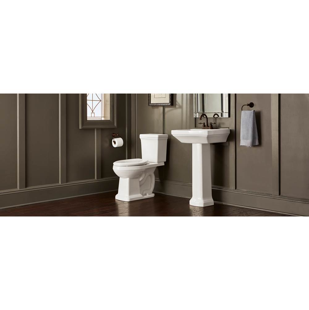Hinsdale Standard Ped Top 25''x21'' 4''CC White