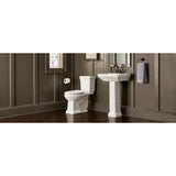 Hinsdale Standard Ped Top 25''x21'' 4''CC White