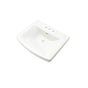 Gerber Plumbing - Hinsdale Petite Ped Top 21''x18'' 4''CC White - White