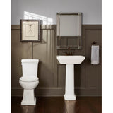Hinsdale Petite Ped Top 21''x18'' 4''CC White