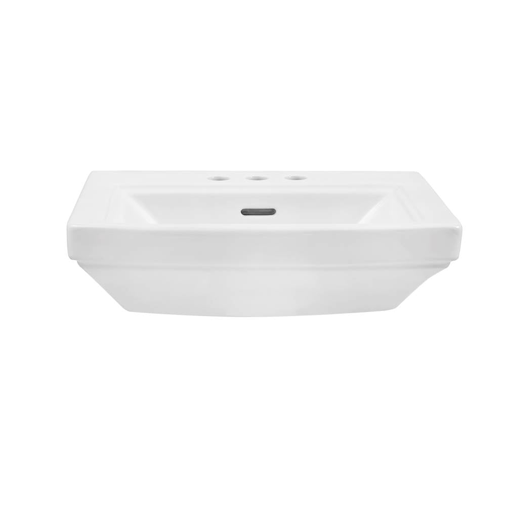 Hinsdale Petite Ped Top 21''x18'' 4''CC White