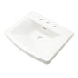 Gerber Plumbing - Hinsdale Standard Ped Top 25''x21'' 8''CC White - White