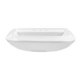 Avalanche Standard Ped Top 25''x21'' 4''CC White