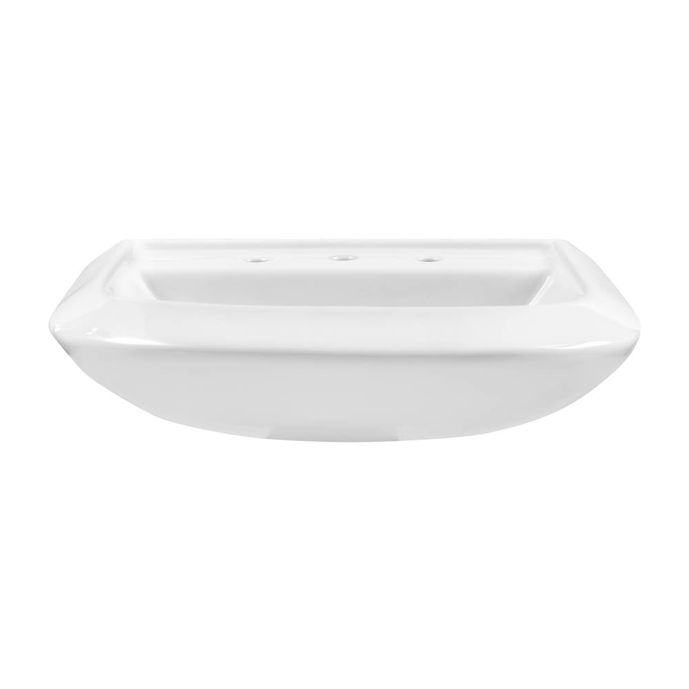 Avalanche Standard Ped Top 25''x21'' 8''CC White