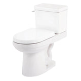 Gerber Plumbing - Wicker Park 1.28gpf ADA EL 12'' RI Combo: G0021186 Bowl w/ G0028186 Tank White - White