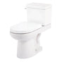 Gerber Plumbing - Wicker Park 1.28gpf ADA EL 12'' RI Combo: G0021186 Bowl w/ G0028186 Tank White - White