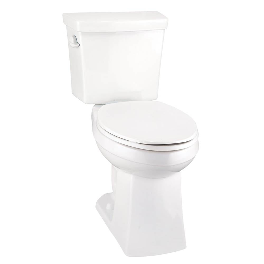 Burr Ridge 1.28gpf EL ADA 12'' RI Combo: G0021187 Bowl w/ G0028187 Tank White