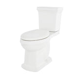 Gerber Plumbing - Hinsdale 1.28gpf Simple CT ADA EL 12'' RI Combo: G0021191 Bowl w/ G0028191 Tank White - White