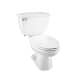Ultra Flush 1.6gpf EL 10'' RI Combo: GUF21372 Bowl w/ G0028385 Tank White