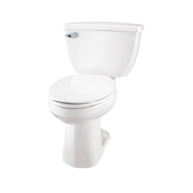 Gerber Plumbing - Ultra Flush 1.6gpf ADA EL 12'' RI Combo: GUF21377 Bowl w/ G0028380 Tank White - White