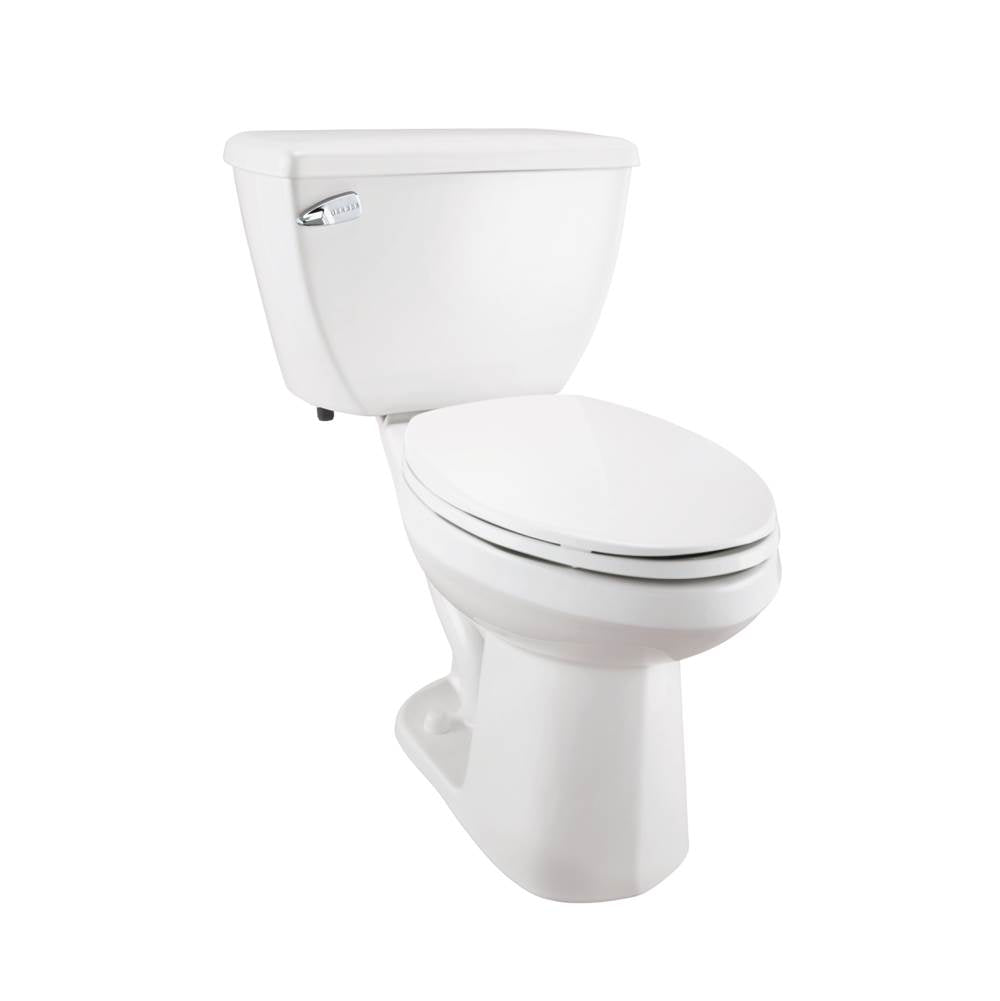 Ultra Flush 1.6gpf ADA EL 14'' RI Combo: GUF21377 Bowl w/ G0028384 Tank White