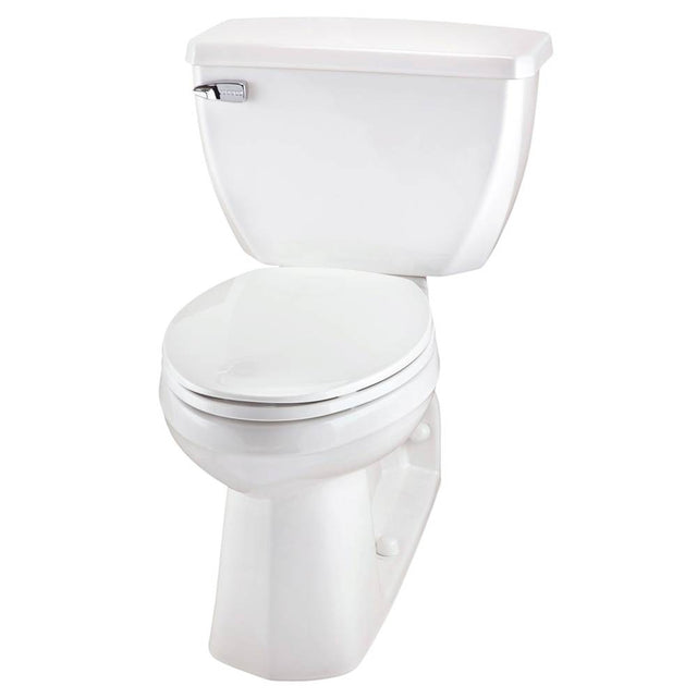 Gerber Plumbing - Ultra Flush 1.6gpf Floor Mount Back Outlet ADA EL 12'' RI Combo: GUF21375 Bowl w/ G0028380 Tank White - White
