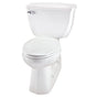 Gerber Plumbing - Ultra Flush 1.6gpf Floor Mount Back Outlet ADA EL 12'' RI Combo: GUF21375 Bowl w/ G0028380 Tank White - White