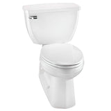 Ultra Flush 1.6gpf Floor Mount Back Outlet ADA EL 12'' RI Combo: GUF21375 Bowl w/ G0028380 Tank White